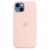Силиконовый чехол MagSafe для iPhone 13, цвет розовый мел