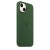 Силиконовый чехол MagSafe для iPhone 13/14, цвет зелёный клевер