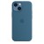 Силиконовый чехол MagSafe для iPhone 13 mini, цвет полярная лазурь