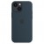 Силиконовый чехол MagSafe для iPhone 13 mini, цвет синий омут