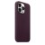 Кожаный чехол MagSafe для iPhone 13 Pro, цвет тёмная вишня