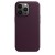 Кожаный чехол MagSafe для iPhone 13 Pro, цвет тёмная вишня