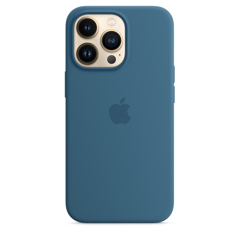 Силиконовый чехол MagSafe для iPhone 13 Pro, цвет полярная лазурь