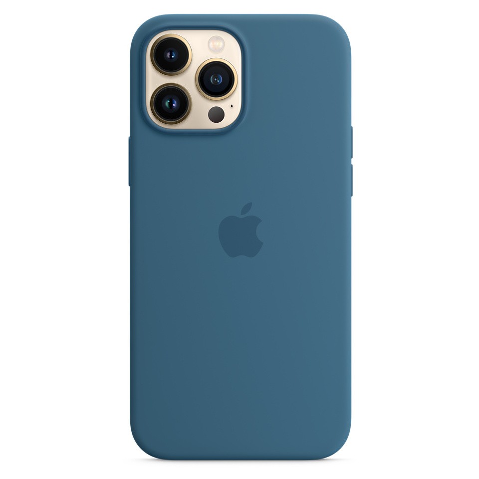 Силиконовый чехол MagSafe для iPhone 13 Pro Max, цвет полярная лазурь