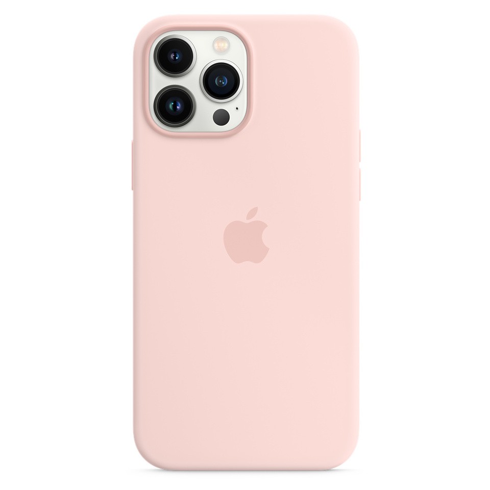 Купить Силиконовый чехол MagSafe для iPhone 13 Pro Max, цвет розовый мел  цена Севастополь-Симферополь-Крым-Москва-Россия в Магазине iStore