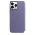 Кожаный чехол MagSafe для iPhone 13 Pro Max, цвет сиреневая глициния