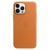 Кожаный чехол MagSafe для iPhone 13 Pro Max, цвет золотистая охра