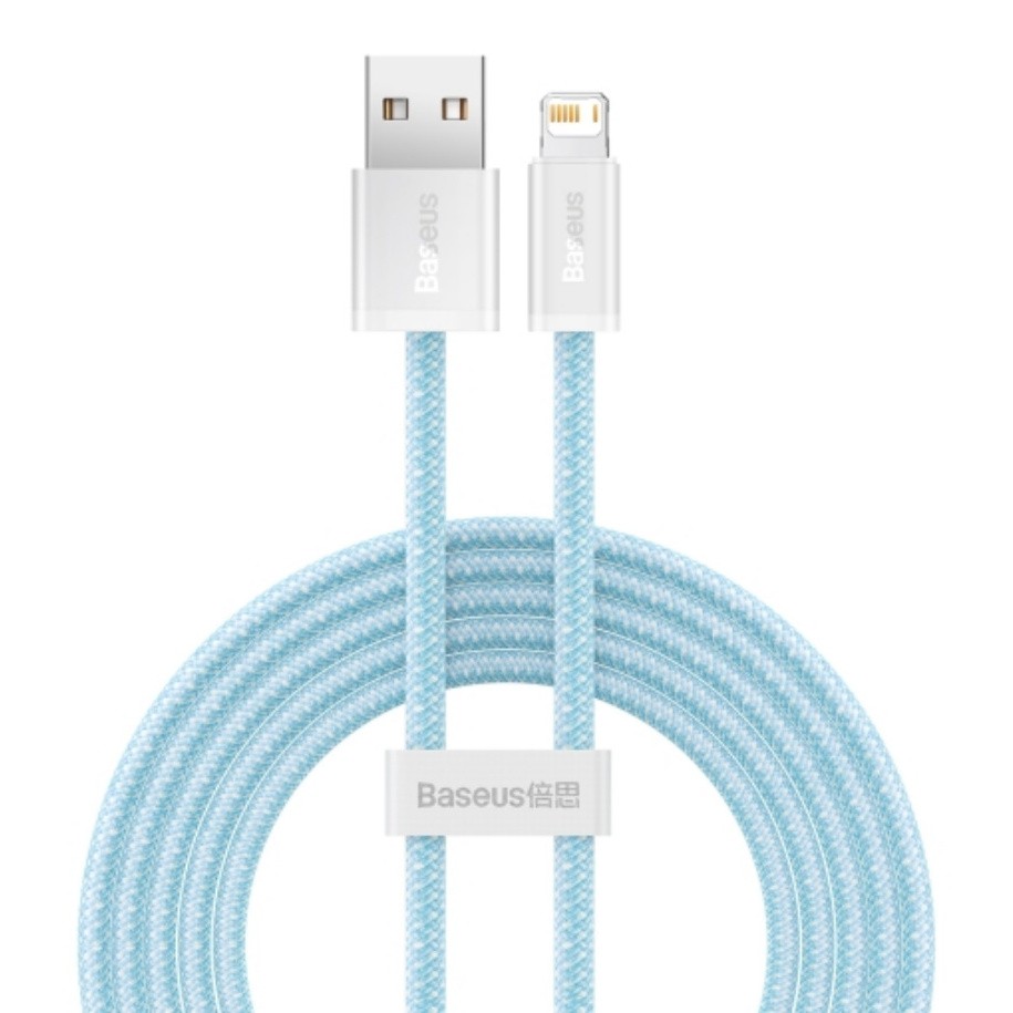 Кабель Baseus Dynamic Series USB - Lightning (голубой)