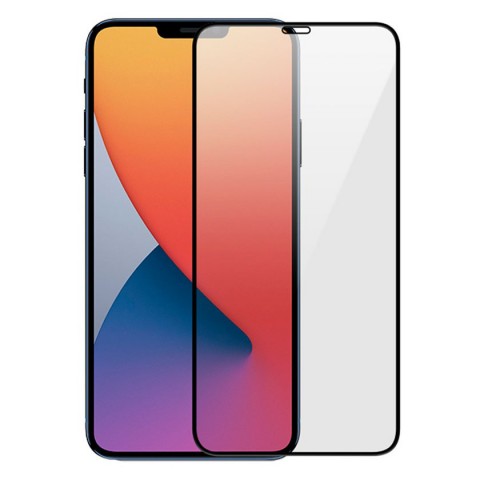 Защитное 3D глянцевое стекло для iPhone 12/12 Pro