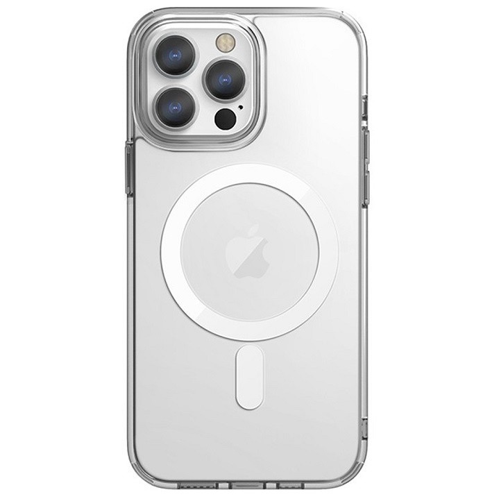 Прозрачный силиконовый Uniq Hybrid Lifepro Xtreme MagSafe для iPhone 13 Pro Max (прозрачный)