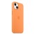 Силиконовый чехол для iPhone 13, цвет оранжевый OEM