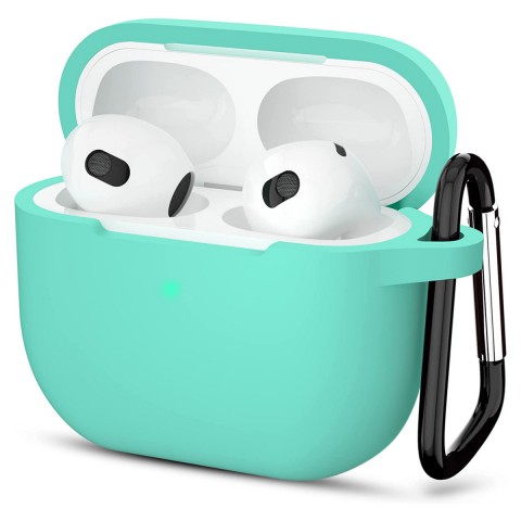 Силиконовый чехол для AirPods 3 (мятный)