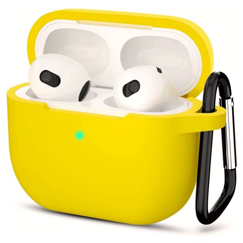 Силиконовый чехол для AirPods 3 (жёлтый)