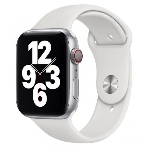42/44/45 Спортивный ремешок VLP Silicone Band , белый