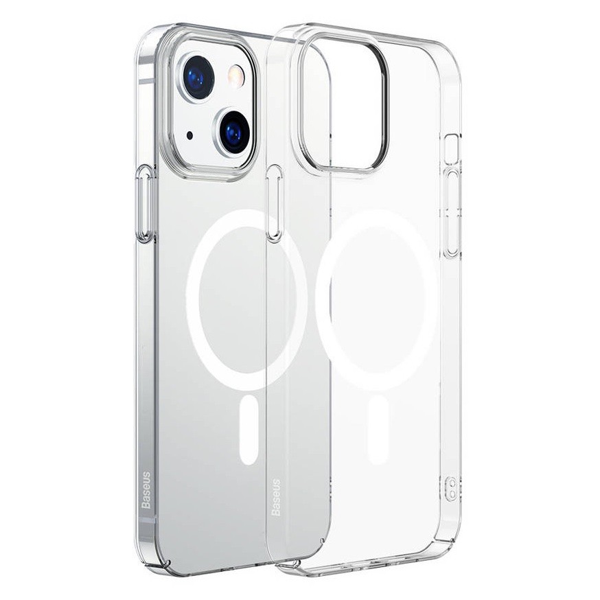 Чехол Baseus Crystal Magnetic для iPhone 13, прозрачный