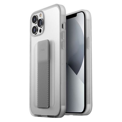 Силиконовый чехол Uniq Hybrid Helrdo Mount для iPhone 13 Pro Max (прозрачный)