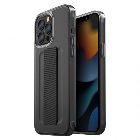 Силиконовый чехол Uniq Hybrid Helrdo Mount для iPhone 13 Pro Max (графитовый)