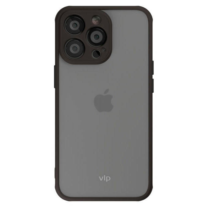 Чехол VLP Matte case для iPhone 13 Pro, чёрный