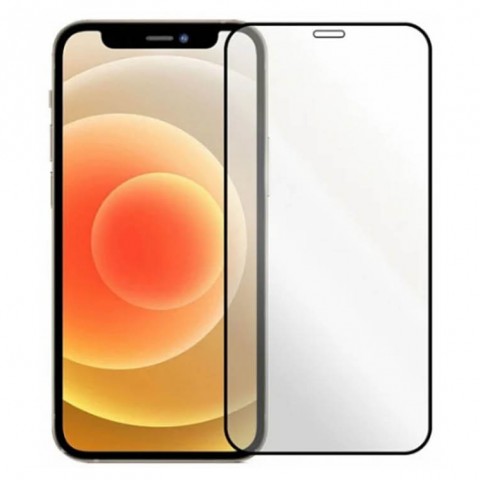 Защитное 3D матовое стекло BUFF Anti-shock для iPhone 12/12 Pro