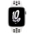 Apple Watch SE 2 Nike 44mm GPS Silver Aluminum Case with Summit White/Black Nike Sport Band