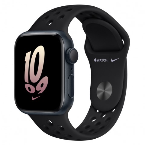 Apple Watch SE 2 Nike 44mm GPS Midnight Aluminum Case with Black/Black Nike Sport Band