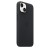 Кожаный чехол MagSafe для iPhone 14, цвет чёрный