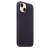 Кожаный чехол MagSafe для iPhone 14, цвет чернильный