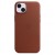 Кожаный чехол MagSafe для iPhone 14 Plus, цвет коричневый