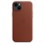 Кожаный чехол MagSafe для iPhone 14 Plus, цвет коричневый