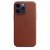 Кожаный чехол MagSafe для iPhone 14 Pro Max, цвет коричневый