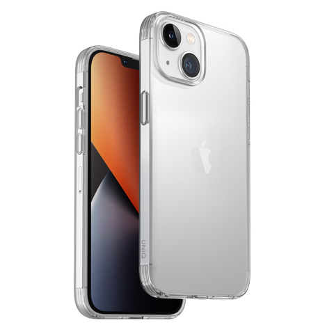 Чехол Uniq Hybrid Air Fender для iPhone 14 Plus, прозрачный