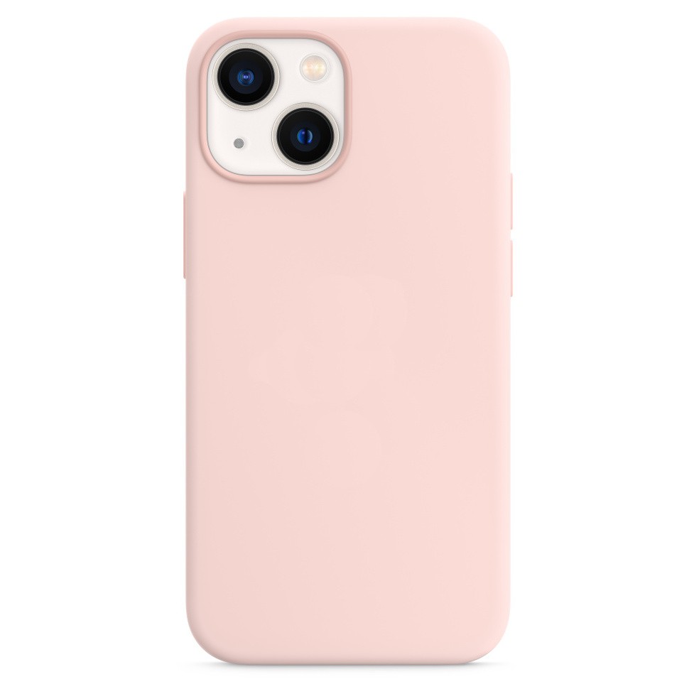 Силиконовый чехол для iPhone 13 mini , цвет розовый песок BOX