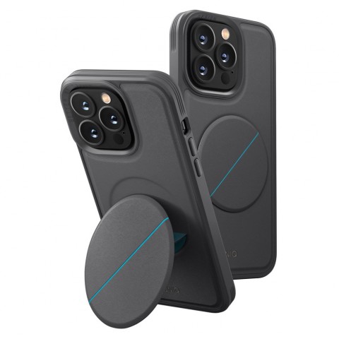 Чехол Uniq Novo для iPhone 14 Pro, серый
