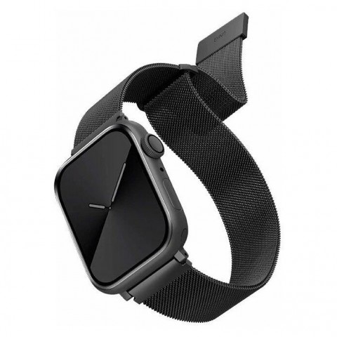38/40/41мм Миланский сетчатый браслет Uniq Dante для Apple Watch, графитовый