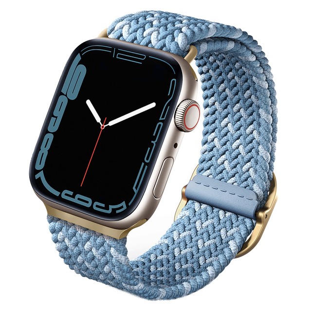 38/40/41 Плетённый ремень Uniq Aspen для Apple Watch, голубой
