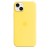 Силиконовый чехол MagSafe для iPhone 14 Plus, цвет жёлтый