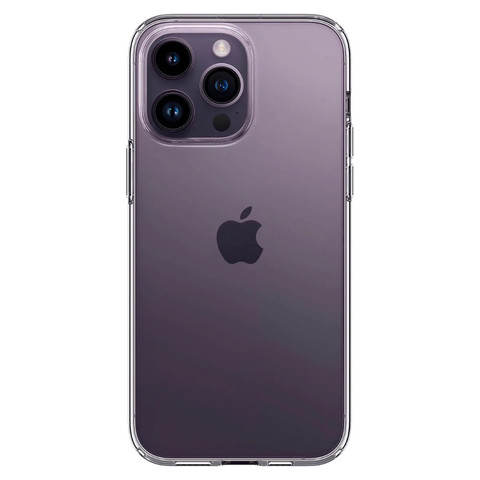 Ультратонкий силиконовый чехол для iPhone 14 Pro Max (прозрачный)