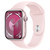 Apple Watch Series 9 41mm GPS Pink Aluminum Case with Light Pink Sport Band