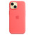 Силиконовый чехол MagSafe для iPhone 15, цвет гуава