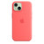 Силиконовый чехол MagSafe для iPhone 15, цвет гуава