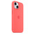 Силиконовый чехол MagSafe для iPhone 15 Plus, цвет гуава