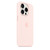 Силиконовый чехол MagSafe для iPhone 15 Pro, цвет светло розовый