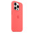 Силиконовый чехол MagSafe для iPhone 15 Pro, цвет гуава