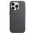 Чехол FineWoven Case с MagSafe для iPhone 15 Pro, цвет чёрный