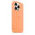 Силиконовый чехол MagSafe для iPhone 15 Pro Max, цвет апельсиновый шербет
