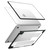 Чехол Uniq Venture Hybrid для Macbook Air (2022), цвет прозрачно/черный