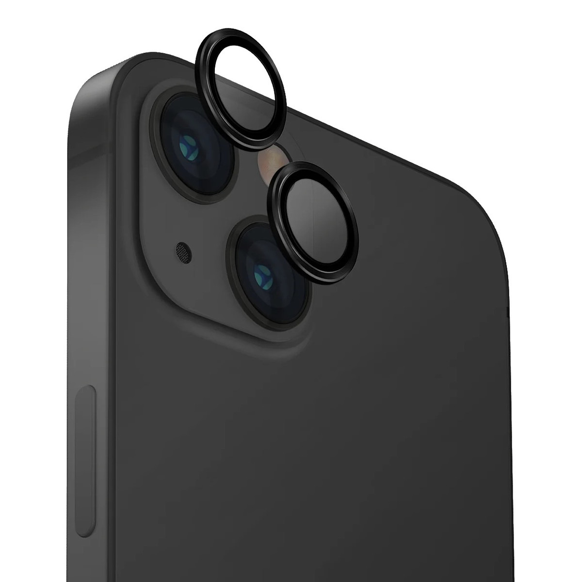 Защита объектива камеры Uniq Optix для iPhone 15/15 Plus, черный