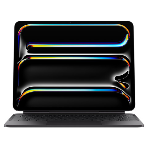 Клавиатура Magic Keyboard для iPad Pro 13 дюймов (M4), русская раскладка (черный) MWR53