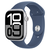 Apple Watch Series 10 42mm GPS Silver Aluminum Case with Denim Sport Band