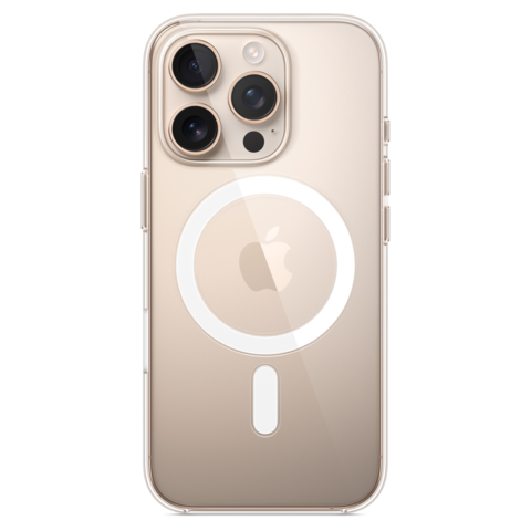 Прозрачный чехол Apple MagSafe для iPhone 16 Pro